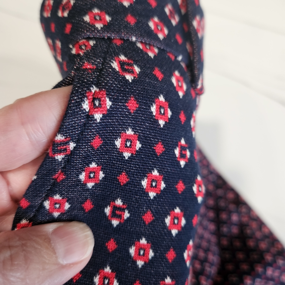 Gucci Blue and Red Geometric Women's Pants Size XS - Picture 5 of 12